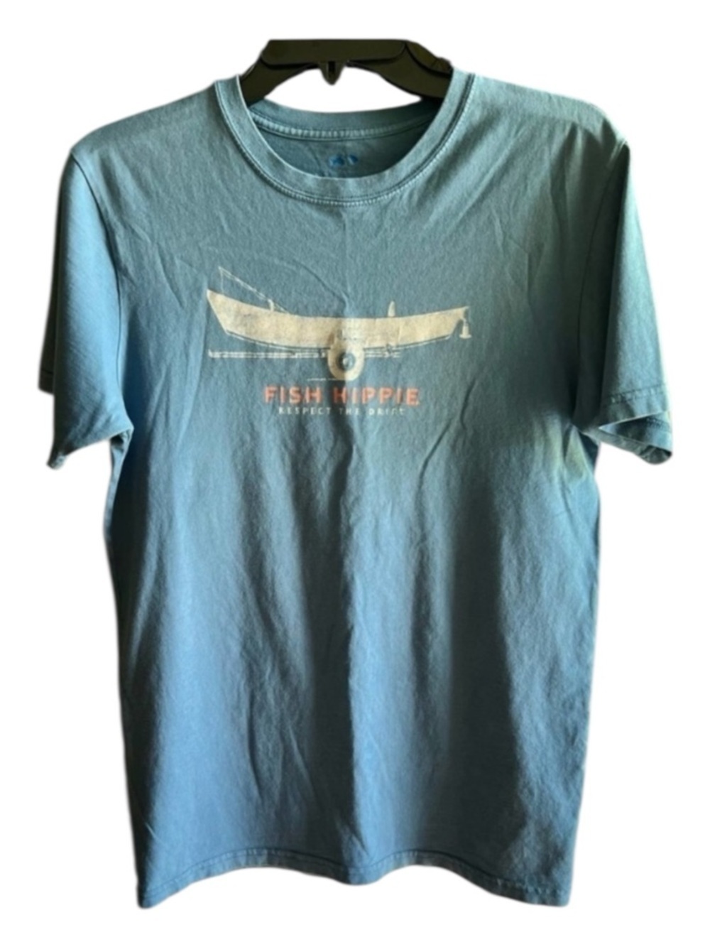 Fish Hippie Tshirt, Size Small